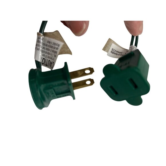 UL-Listed Green Wire 100 Multicolor Christmas String Lights W/ 3A Fused Plug  9i - Picture 4 of 5